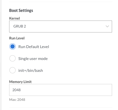 Selecting the latest kernel